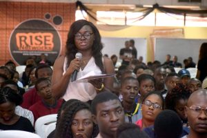 There was plenty of room for audience members to ask questions as well as contribute to the discussion at the #IYD2016NG event.